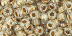 Kaufen Sie Perlen in Deutschland cc989 - Toho rocailles perlen 6/0 gold lined crystal (10g)