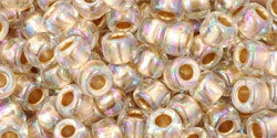 Kaufen Sie Perlen in Deutschland cc994 - Toho rocailles perlen 6/0 gold lined rainbow crystal (10g)