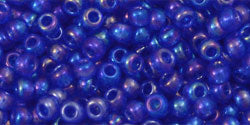 Kaufen Sie Perlen in Deutschland cc178 - toho rocailles perlen 8/0 transparent rainbow sapphire (10g)