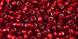 Kaufen Sie Perlen in Deutschland cc25c - Toho rocailles perlen 8/0 silver-lined ruby (10g)