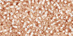 Kaufen Sie Perlen in Deutschland cc31 - Toho rocailles perlen 15/0 silver lined rosaline (5g)