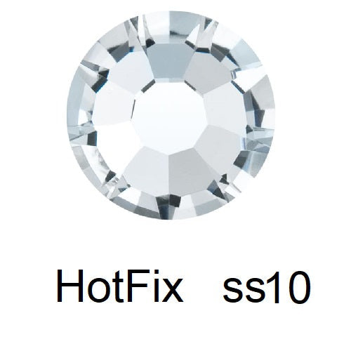 Kaufen Sie Perlen in Deutschland Flatback Hotfix Preciosa Crystal 00030 - ss10-2.70mm (80)