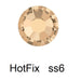 Flatback Hotfix Preciosa Crystal Honey - ss6-2mm (80)