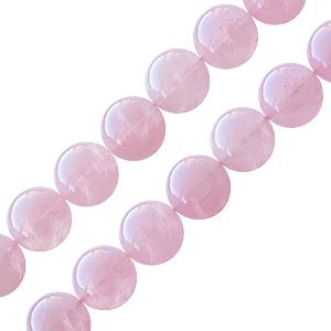 Kaufen Sie Perlen in Deutschland Rosenquarz rund perlenstrang 10mm (1)
