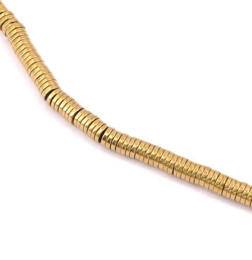 Kaufen Sie Perlen in Deutschland Heishi Perlen Hämatit Bronze 4mm 1 strang -40cm)