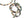 Perlengroßhändler in Deutschland Indischer Achat Rondelle Perlen 4x2mm - Loch: 0,8mm - (1 Strang 39cm)