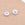 Perlengroßhändler in Deutschland Flache runde Perlen mit weißer Schale und Platinherz 8 x 3 mm - Loch 0.6 mm (2)