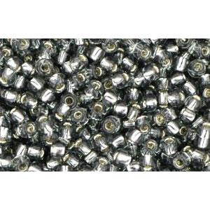 Kaufen Sie Perlen in Deutschland cc29b - Toho rocailles perlen 11/0 silver lined grey (10g)