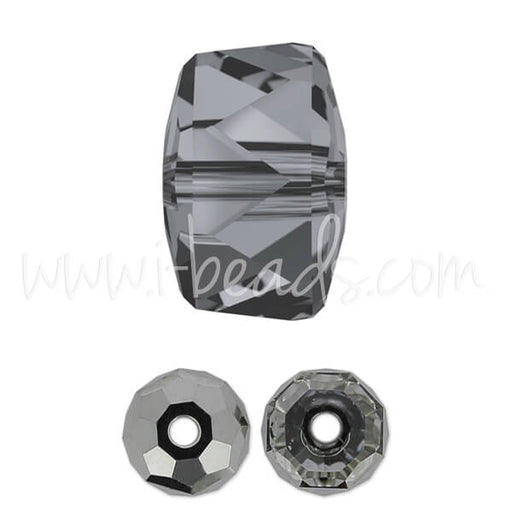 Kaufen Sie Perlen in Deutschland Swarovski 5045 rondelle Perlen crystal silver night 6mm (6)