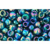 cc167bd - Toho rocailles perlen 6/0 trans-rainbow teal (10g)