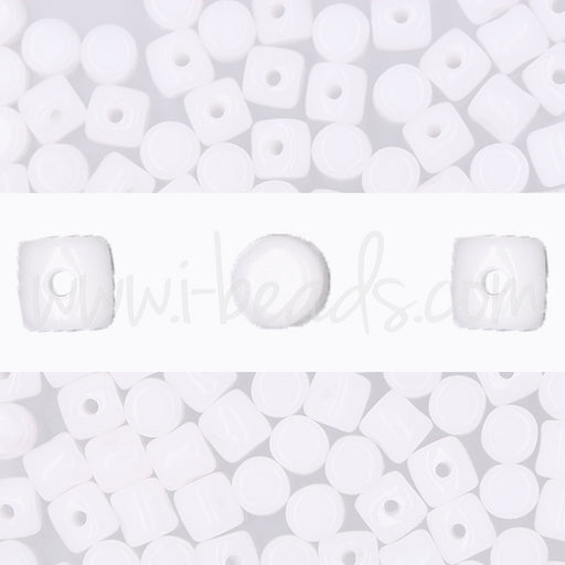 Kaufen Sie Perlen in Deutschland Minos par Puca 2.5x3mm opaque white (5g)