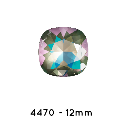 Kaufen Sie Perlen in Deutschland Swarovski 4470 Cushion Square Crystal Army Green Delite-12mm (1)