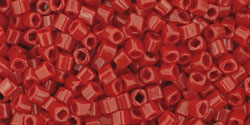 Kaufen Sie Perlen in Deutschland cc45 - Toho cube perlen 1.5mm opaque pepper red (10g)