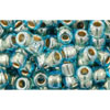 Kaufen Sie Perlen in Deutschland cc990 - Toho rocailles perlen 6/0 gold lined aqua (10g)