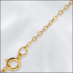 FeineKette 1,5mm GOLD FILLED  40cm (1)