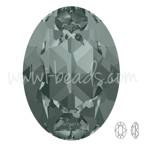 Kaufen Sie Perlen in Deutschland Swarovski 4120 oval black diamond 18x13mm (1)