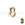 Perlengroßhändler in Deutschland Zahlenperle Nummer 8 vergoldet 7x6mm (1)