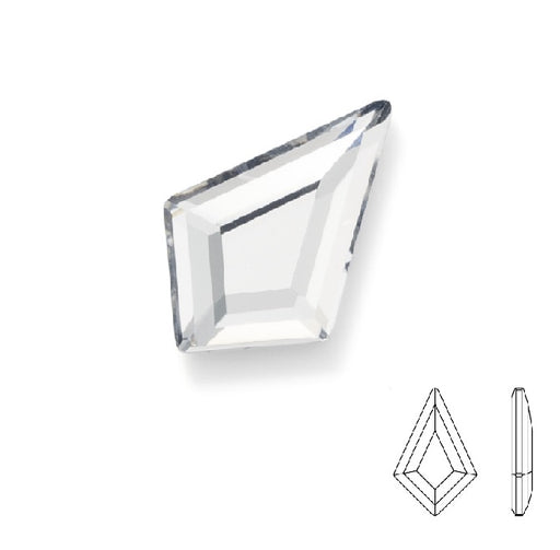 Kaufen Sie Perlen in Deutschland 2771  Swarovski hot fix flat back rhinestones crystal   8;6x5,6mm (5)