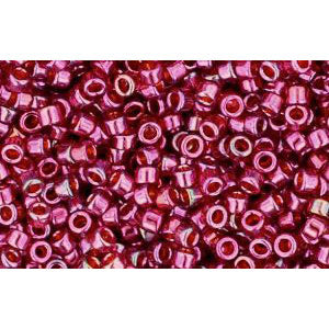 cc332 - Toho treasure perlen 11/0 gold lustered raspberry (5g)