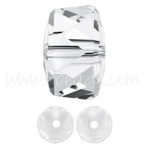 Kaufen Sie Perlen in Deutschland Swarovski 5045 rondelle Perlen crystal 8mm (2)