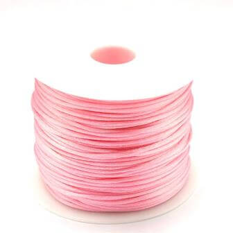 Rattenschwanzschnur ROSA  1 mm (3 m)