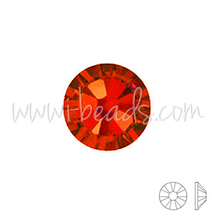 Strass Swarovski 2088 flat back light siam ss16-3.9mm (60)