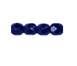 Glasschliffperlen  NAVY BLUE PURPLE 3mm (30)