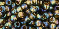 Kaufen Sie Perlen in Deutschland cc999 - Toho beads 6/0 round Rainbow black diamond (10gr)