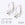 Perlen Einzelhandel Vertiefte Ohrringfassung für Swarovski 1088 SS29 silber-plattiert (2)