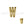 Perlengroßhändler in Deutschland Buchstabenperle W vergoldet 7x6mm (1)