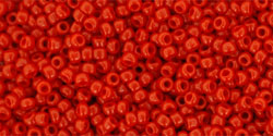 Kaufen Sie Perlen in Deutschland cc45 - Toho perlen 15/0 opaque pepper red (5g)