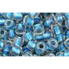 Kaufen Sie Perlen in Deutschland cc263 - Toho rocailles perlen 6/0 inside color rainbow crystal/light capri (10g)