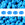 Perlengroßhändler in Deutschland Super Duo Perlen 2.5x5mm Neon Electric Blue (10g)