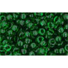cc7b - Toho rocailles perlen 8/0 transparent grass green (10g)