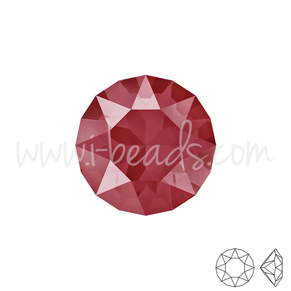 Swarovski 1088 xirius chaton crystal royal red 6mm-SS29 (6)