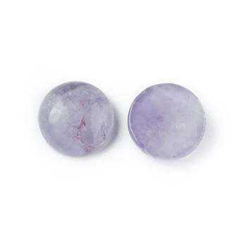 Kaufen Sie Perlen in Deutschland Runder Cabochon 8 mm Amethyst (2)