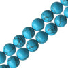 Kaufen Sie Perlen in Deutschland Rekonstruierter türkis rundeperlen 8mm (1)