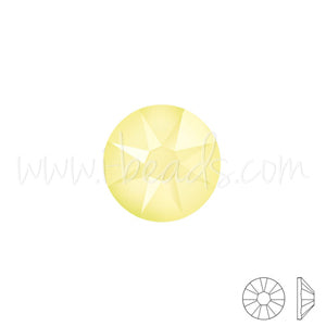 Strass Swarovski 2088 flat back crystal powder yellow ss12-3.1mm (80)