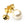 Perlengroßhändler in Deutschland Ohrstecker mit Aufsatz für 8mm Perlen Goldfarben (2)