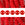 Perlengroßhändler in Deutschland 2 Loch Perlen CzechMates lentil opaque red 6mm (50)