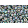 Kaufen Sie Perlen in Deutschland cc176 - Toho rocailles perlen 8/0 transparent rainbow black diamond (10g)