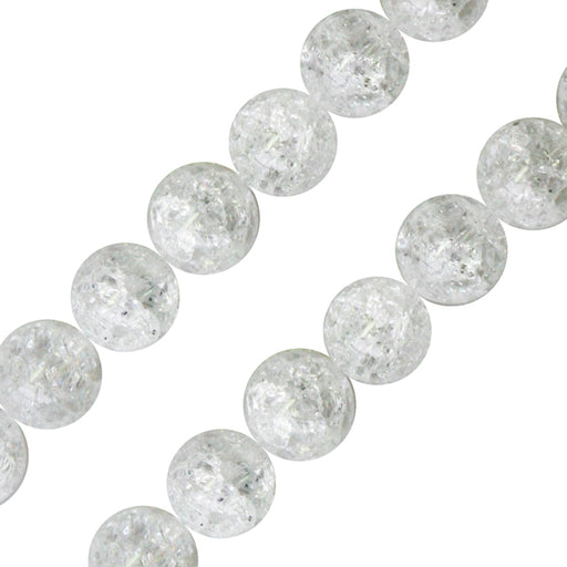 Kaufen Sie Perlen in Deutschland Crackled kristallquarzperlen rund 10mm (1)