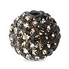 Shamballa "luxus" style perlen black diamond 10mm (1)