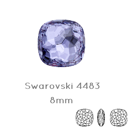 Kaufen Sie Perlen in Deutschland 4483 Swarovski Fantasy Cushion Fancy Stone Tanzanite - 8mm (1)