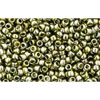 Kaufen Sie Perlen in Deutschland cc457 - Toho rocailles perlen 15/0 gold lustered green tea (5g)
