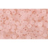 cc11f - Toho rocailles perlen 11/0 transparent frosted rosaline (10g)