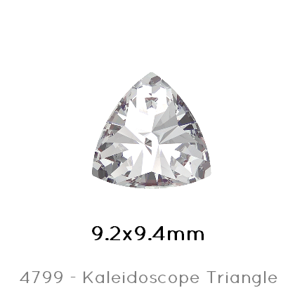 Kaufen Sie Perlen in Deutschland Swarovski 4799 Kaleidoscope Triangle Fancy Stone Crystal Foiled 9,2x9,4mm (2)