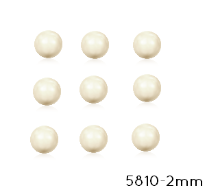 Kaufen Sie Perlen in Deutschland 5810 Swarovski CRYSTAL CREAMROSE LIGHTPEARL  2mm (50)
