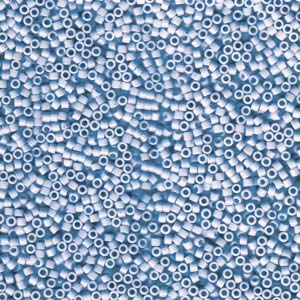 Kaufen Sie Perlen in Deutschland DB1137 - 11/0 OPAQUE AGATE BLUE- 1,6mm - Hole : 0,8mm (5gr)