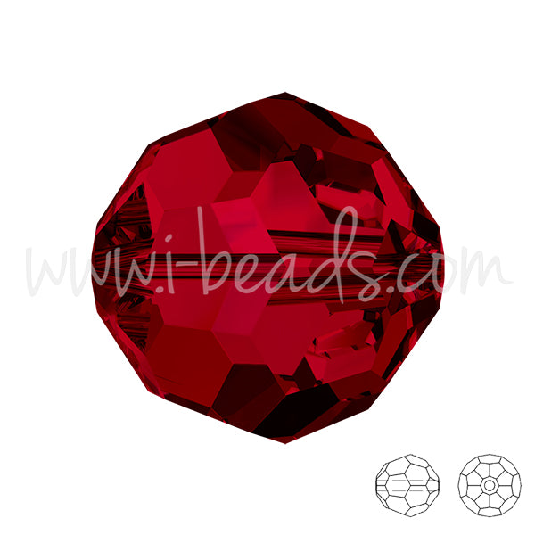 Swarovski 5000 runde Perlen siam 8mm (4)